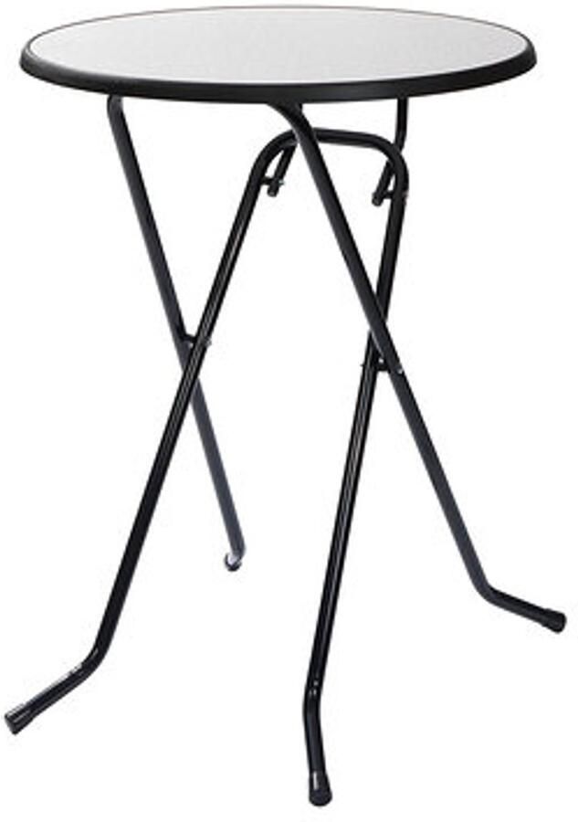 Grizzly Outdoor Statafel Ø 85 cm Sevelit blad| Horeca kwaliteit| kleur Graniet Hangtafel| Biertafel