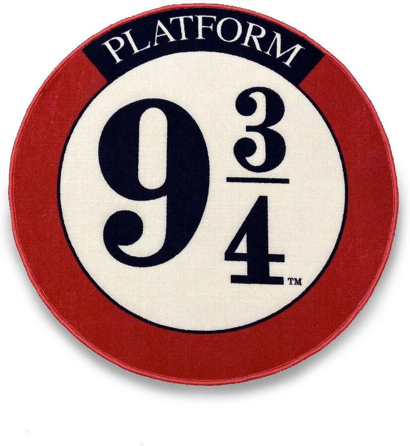 Groovy Harry Potter Carpet Platform 9 3 4 100 x 100 cm Rugs