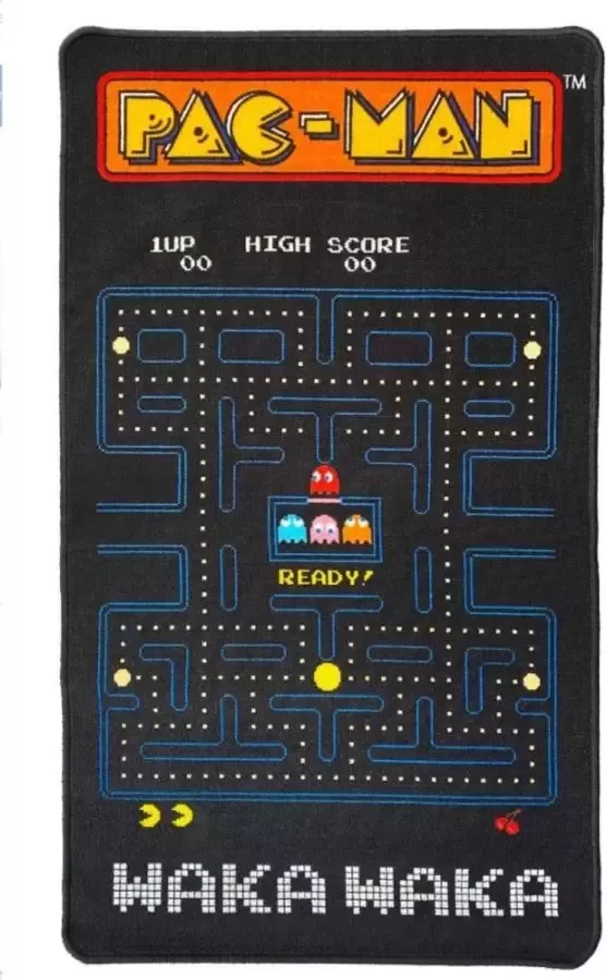 Groovy Pac-Man The Chase Rug (75x130cm)