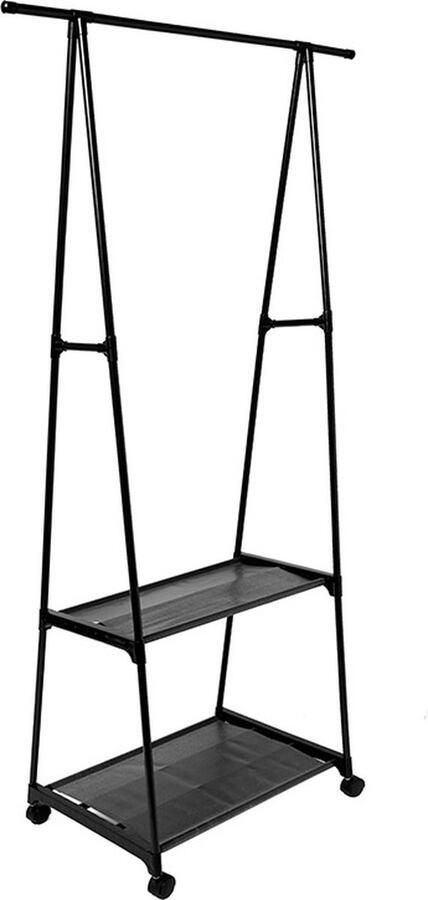 Group verk Kledinghangerstandaard op wielen kledingrek Kledinghanger schoenenrek badkamer planten