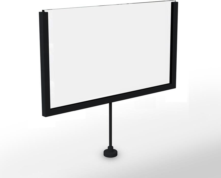 Gruppo Corso Display bordje Fotohouder Prijsbordje Informatiebordje A5 Magnetisch Zwart