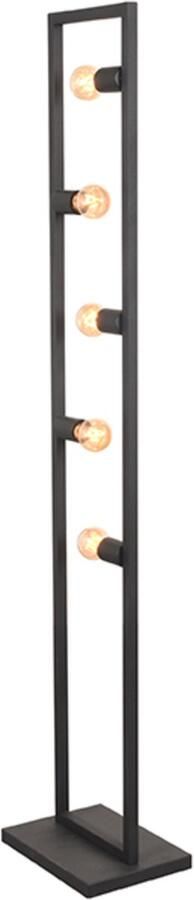 Guru's Brou Uitschuifbare in hoogte verstelbare Salontafel Grijs hoogglans