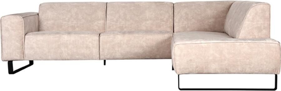 LABEL51 Amaro Hoekbank Naturel Velours Rechts