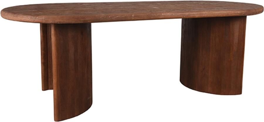 Guru's Evrecy Salontafel Grijs hoogglans met Wit hoogglans poten