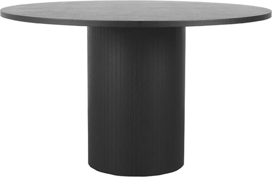 Guru's Moult Uitschuifbare Salontafel Zwart hoogglans