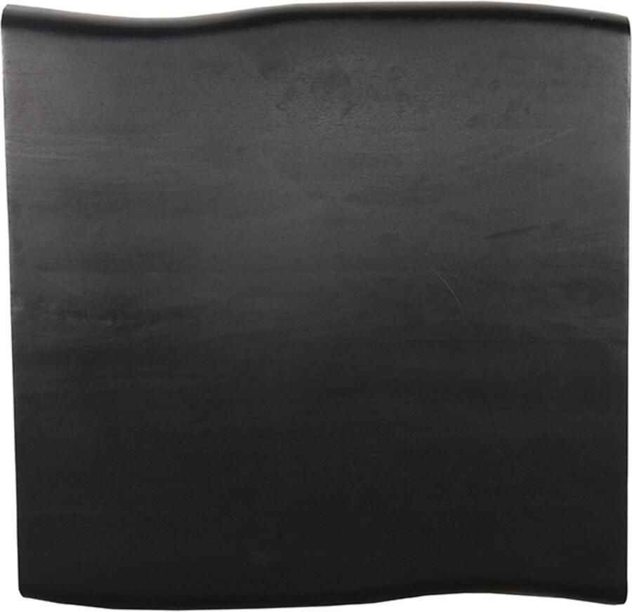 Guru's Sylvanes Salontafel Zwart hoogglans met wit hoogglans poten