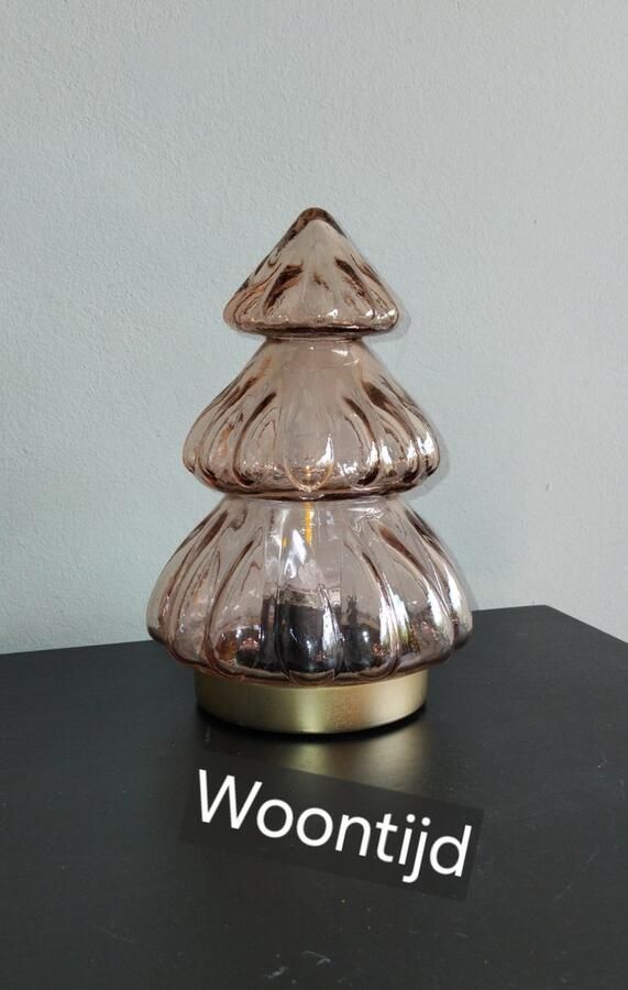 Gusta Led lamp Kerstboom bruin