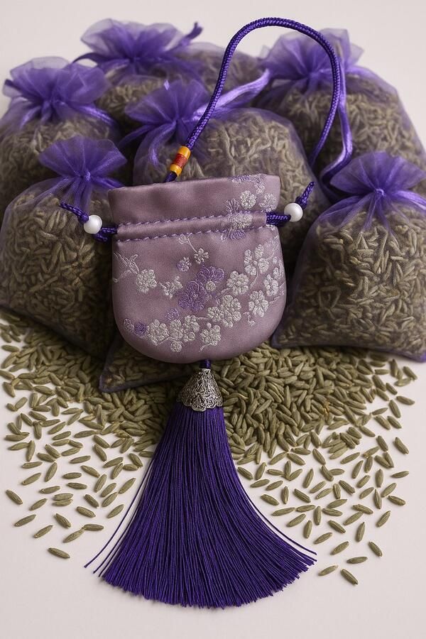 GUSTINIES 15 stuks Biologische Lavendel Geurzakjes ± 3 gram plus 1 luxe zakje Biologische Lavendel 15 stuks Paars Lila- Organza Zakjes lavendel geurzakje natuurlijke lavendel Geurzakjes voor kledingkast Geurzakjes Lavendel