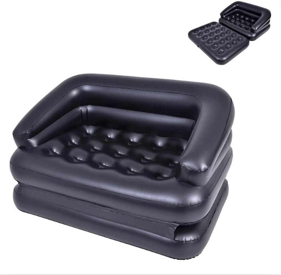 GUTEC Opblaasbare Bank Opblaasbare Stoel Zetel Voor Binnen & Buiten Opblaasbare Sofa Zitzak Multifunctioneel