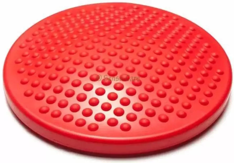 Gymnic Disc'o'Sit junior Wiebelkussen Rood Ø 32 cm