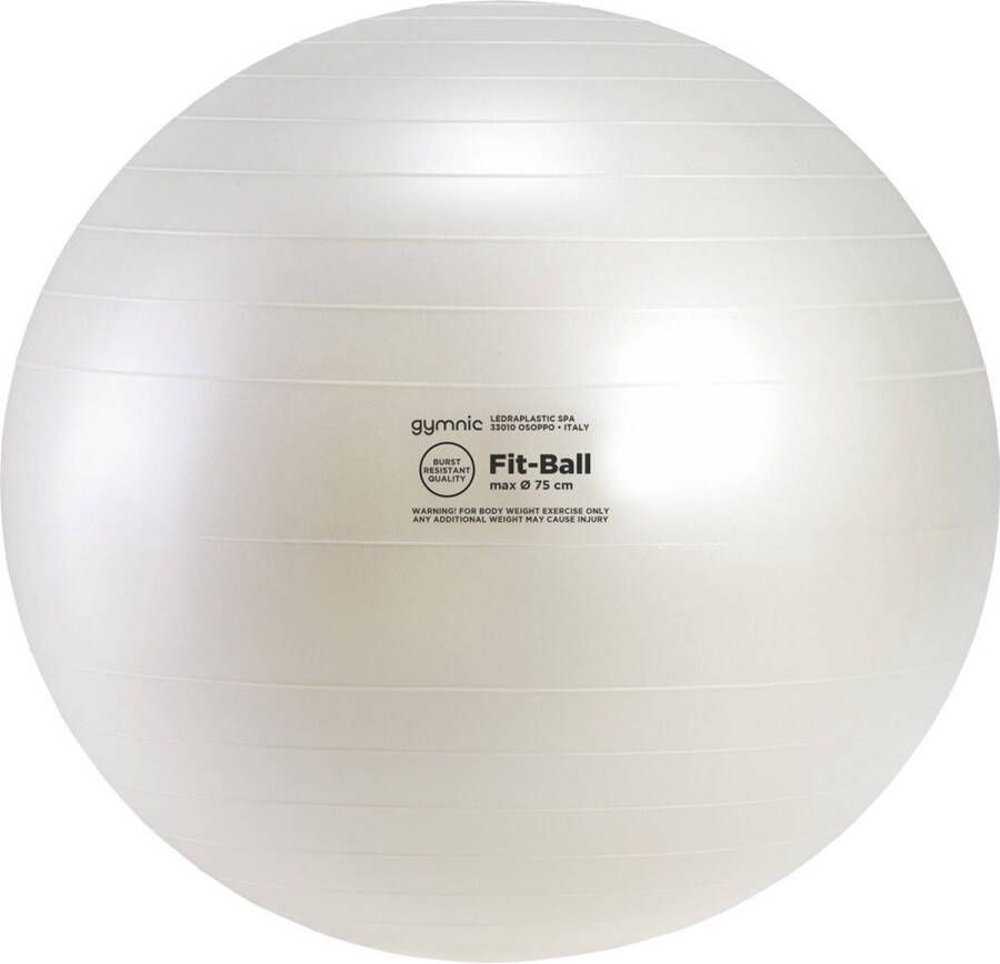 Gymnic Fit Ball Transparant 75 cm