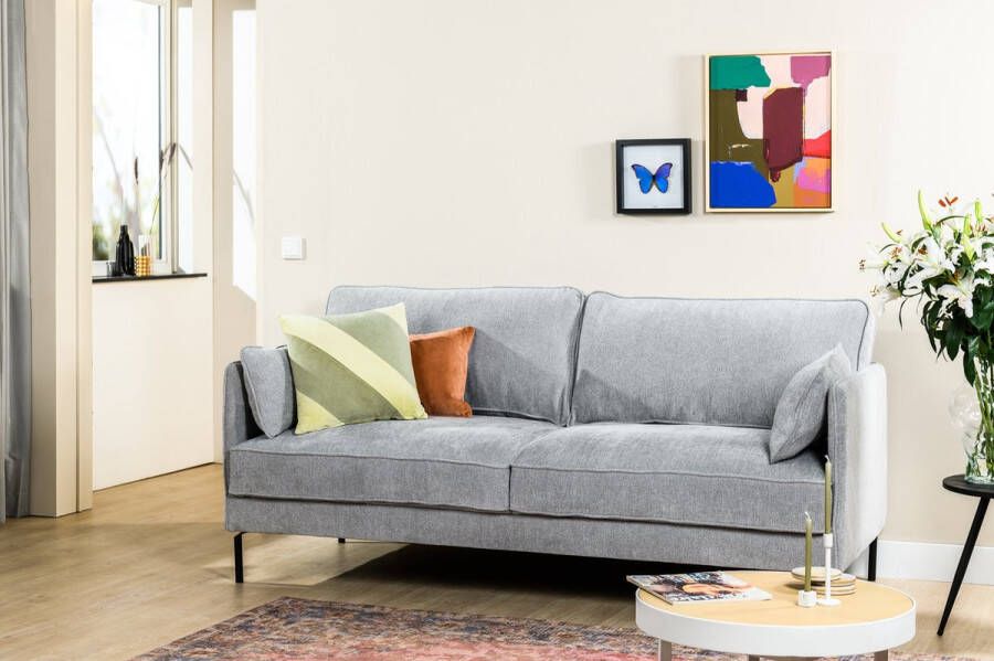 H2O Collection Hoyz Collection Bank Don 3 Zitsbank 197x85x85 Grijs