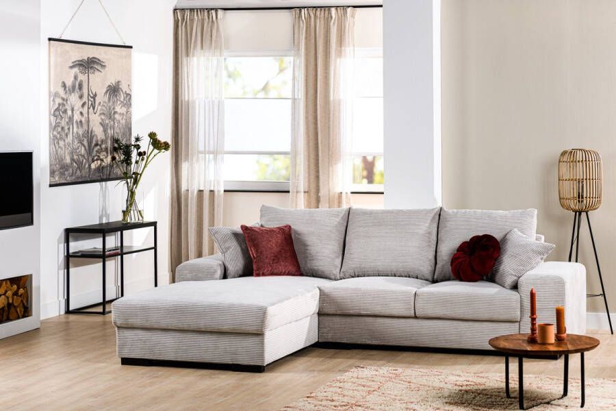 H2O Collection Hoyz Collection Bank Loire 3 Zitsbank Hoek Links 278x199x95 Beige