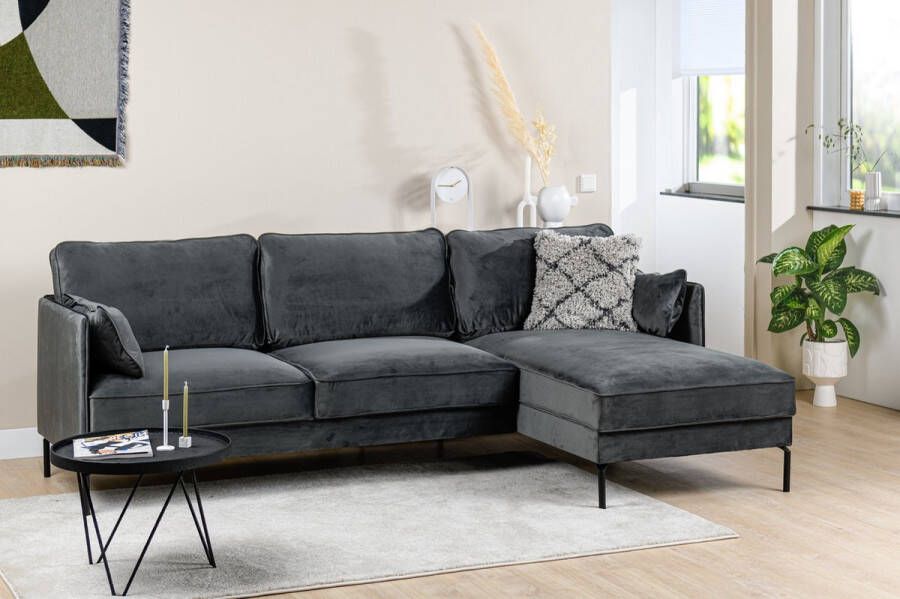 H2O Collection Hoyz Collection Bank Tiber 3 Zitsbank Hoek Links 255x157x85 Grijs - Foto 2