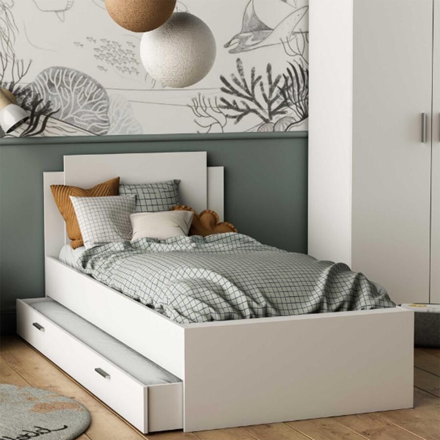 Demeyere GROUP 1-persoonsledikant LIFE optioneel met lade voor 2e slaapplaats stijlvol ontwerp