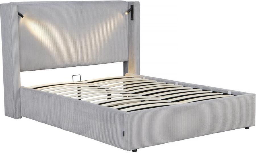 Habitat & Jardin Stapelbed twee tweepersoonsbedden metaal ADAM inclusief lattenbodem 140 x 190 cm Zwart