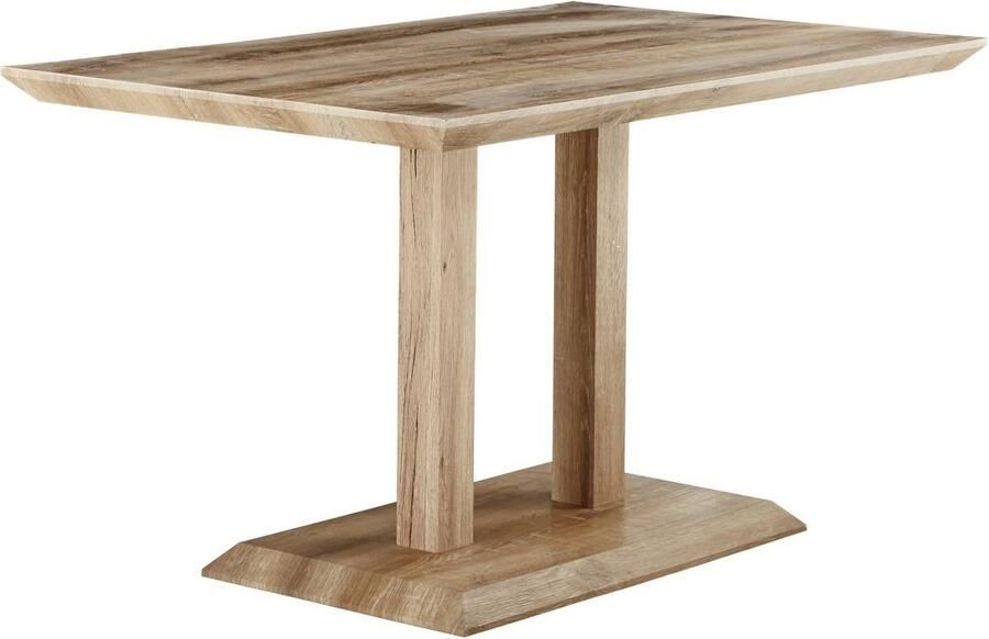 Habitat et Jardin Eettafel keukentafel tafel Alina 130 x 80 x 75 cm Eiken