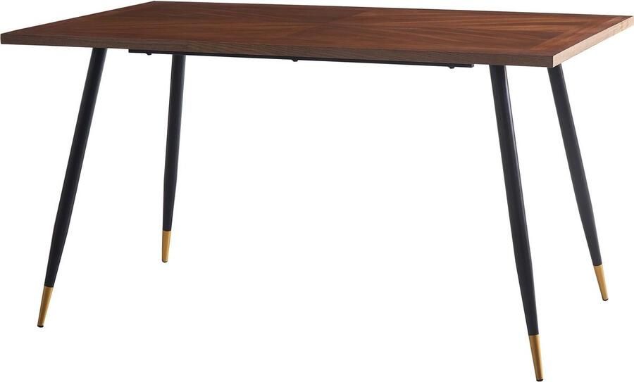 Habitat et Jardin Eettafel keukentafel tafel Kavita 140 x 80 x 76 cm Eiken
