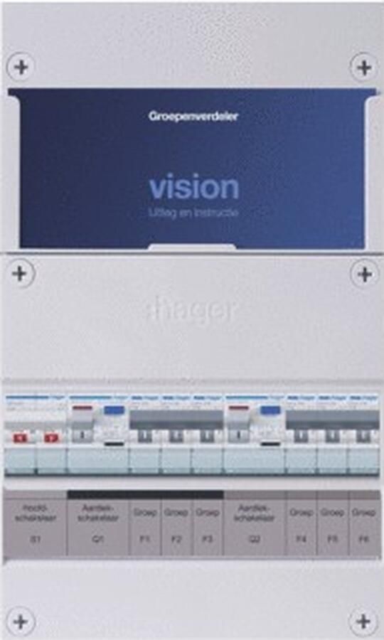 Hager VISION Installatiekast VKG33B E2XX5
