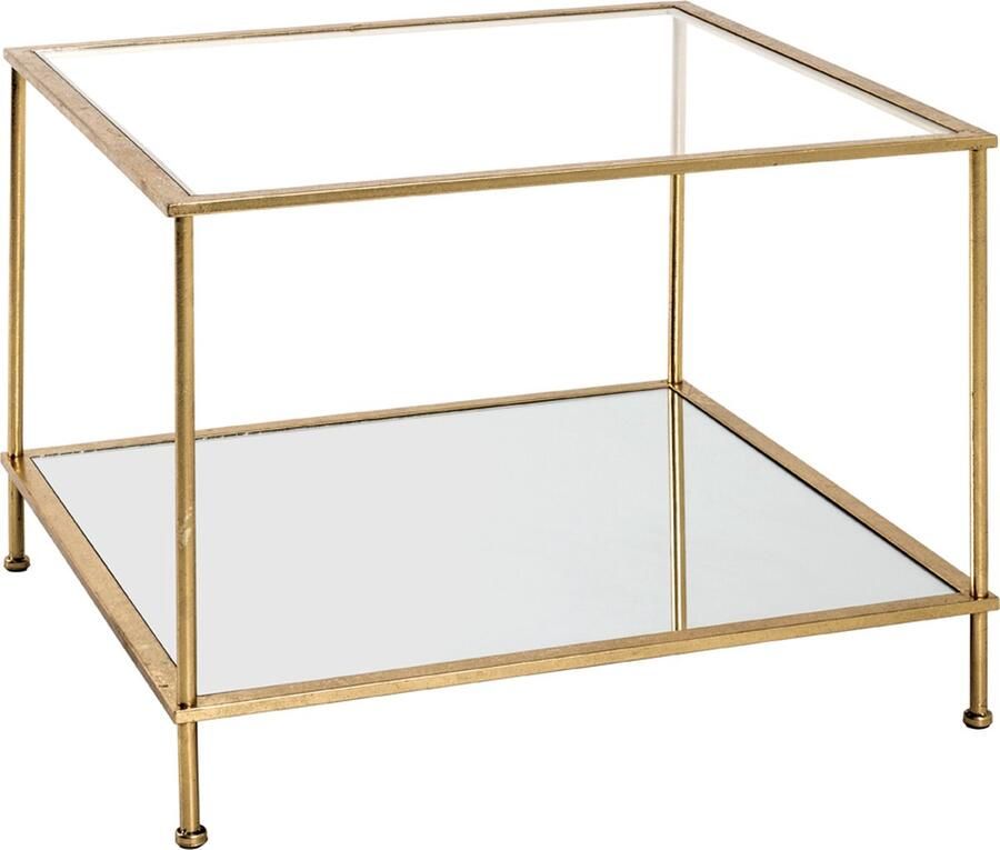 Haku Bijzettafel 60 x 60 x 45 cm Goud-design