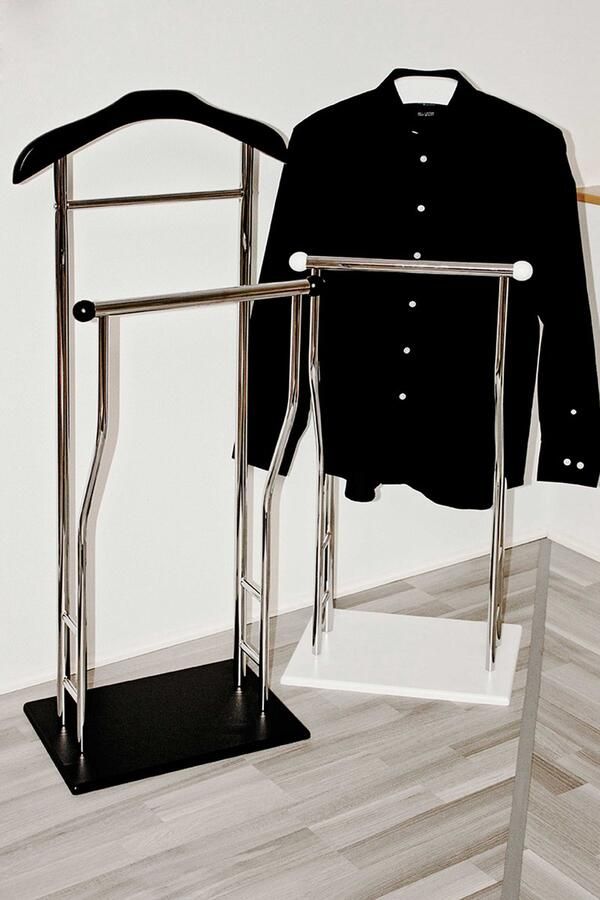 Haku Kledingrek 45 x 30 x 110 cm Zwart - Foto 2