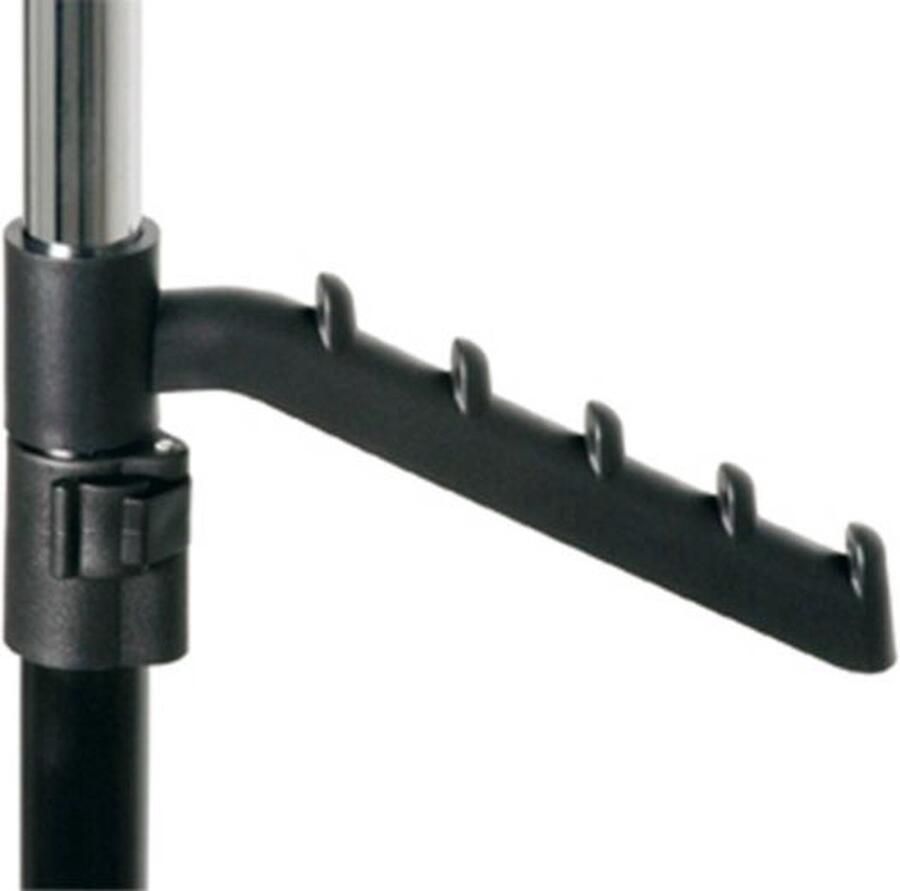 Haku Kledingrek 81 x 42 x 100 cm In hoogte verstelbaar Zwart