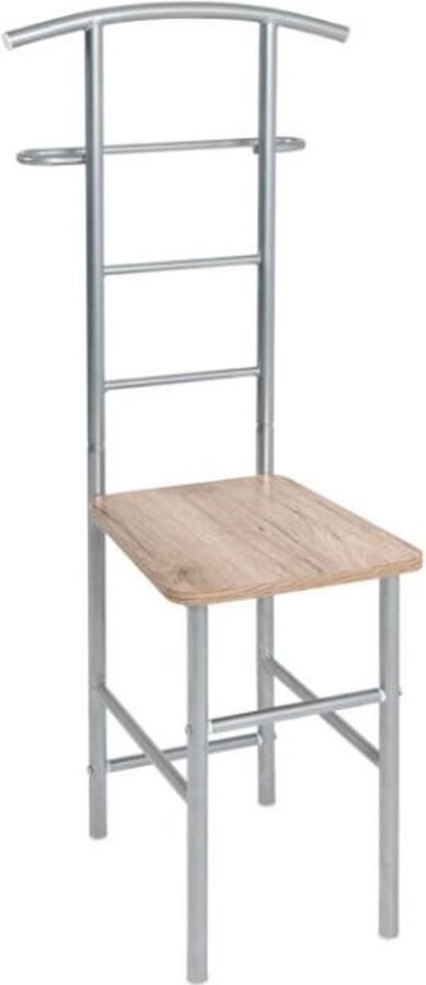 Haku Kledingrek met zitvlak 46 x 46 x 109 cm 90 kg draagvermogen