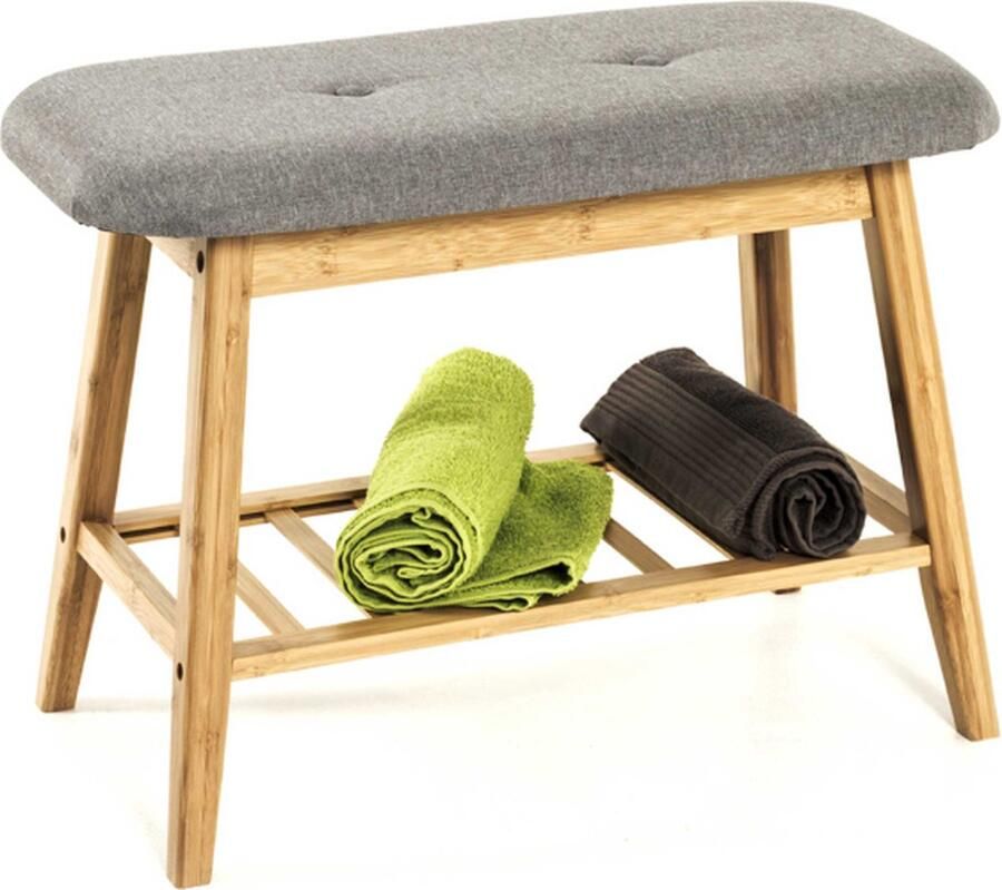 Haku Zitbank met opbergrek 60 x 30 x 44 cm Bamboedesign