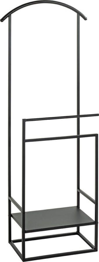 HakuShop Dressboy Zwart Staal |Plank 46x128x26cm