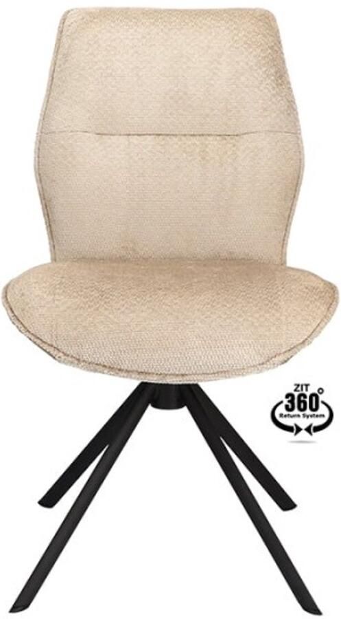 Haluta Draaibare Eetkamerstoel Otis Desert