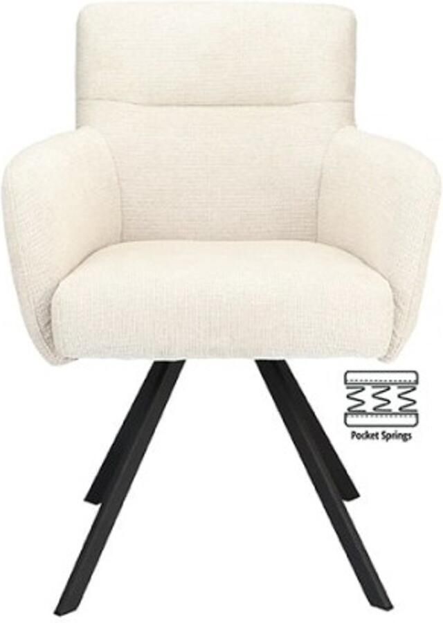 Haluta Eetkamerstoel Kano Naturel