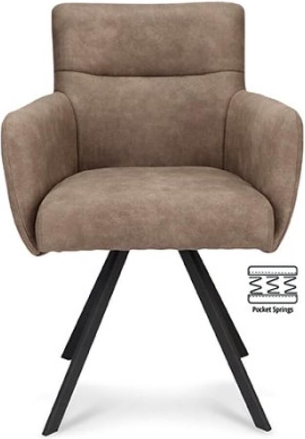 Haluta Eetkamerstoel Kano Stone