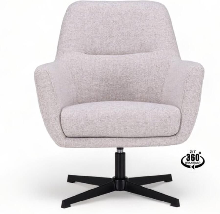 Haluta Fauteuil Claud Draaibaar Shell