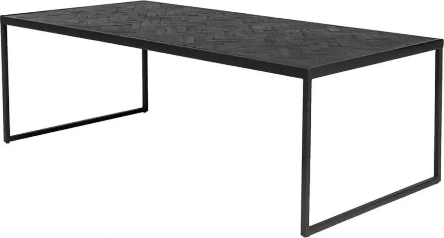 Haluta Salontafel 120 x 60 x 40 cm Black Stack Zwart