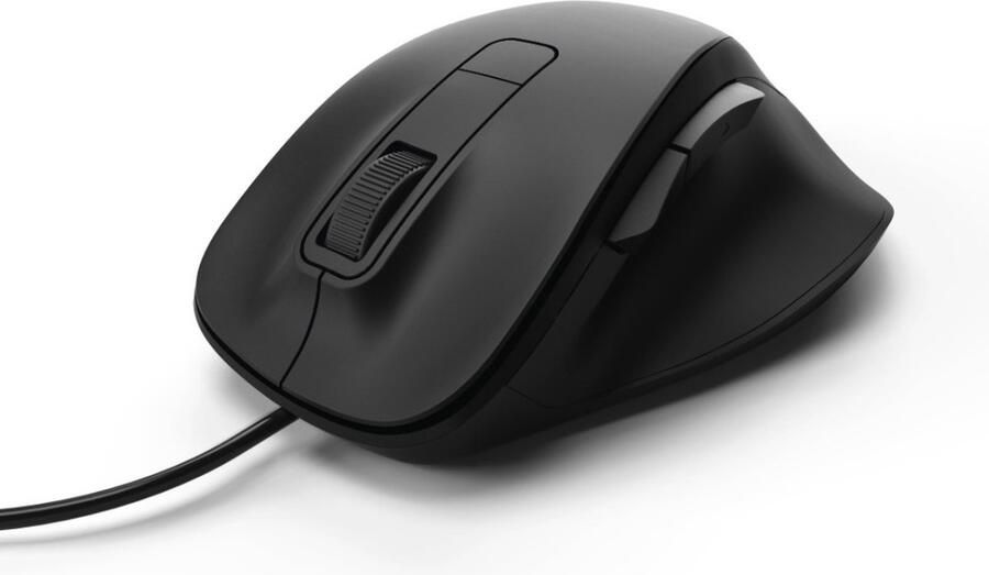 Hama Optische muis met 6 knoppen MC-500 met kabel zwart