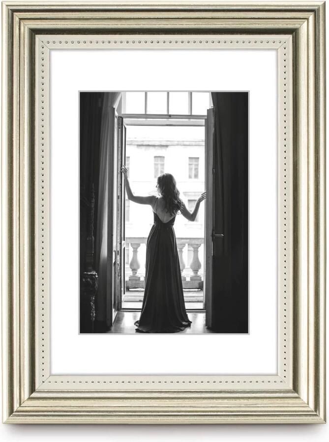 Hama Vienna Enkele fotolijst Kunststof Polystyreen (PS) Zilver Tafel 15 x 20 cm Rechthoekig