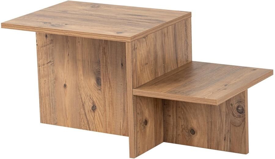 Hanah Home Houten salontafel Harmony 80 x 40 x 40 cm Atlantic Pine - Foto 2