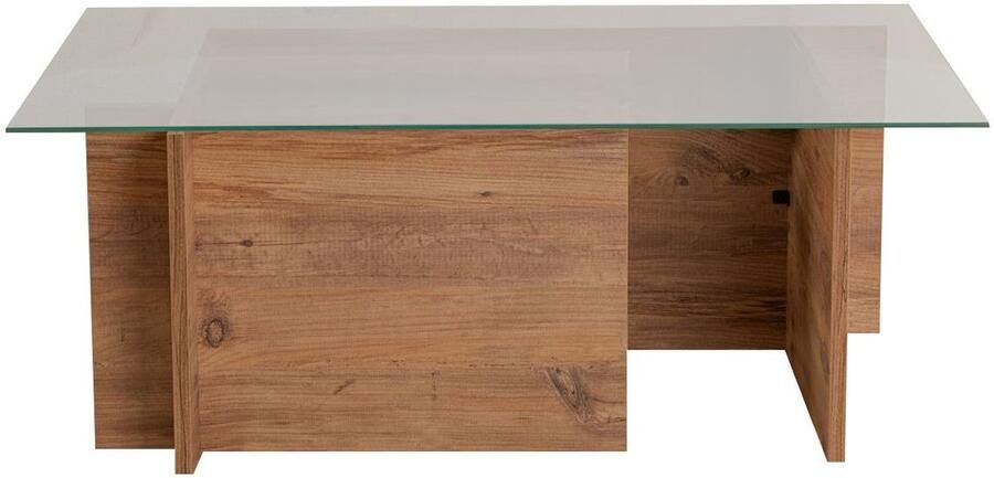 Hanah Home Houten salontafel Vetrino 105 x 65 x 40 cm Atlantic Pine - Foto 2
