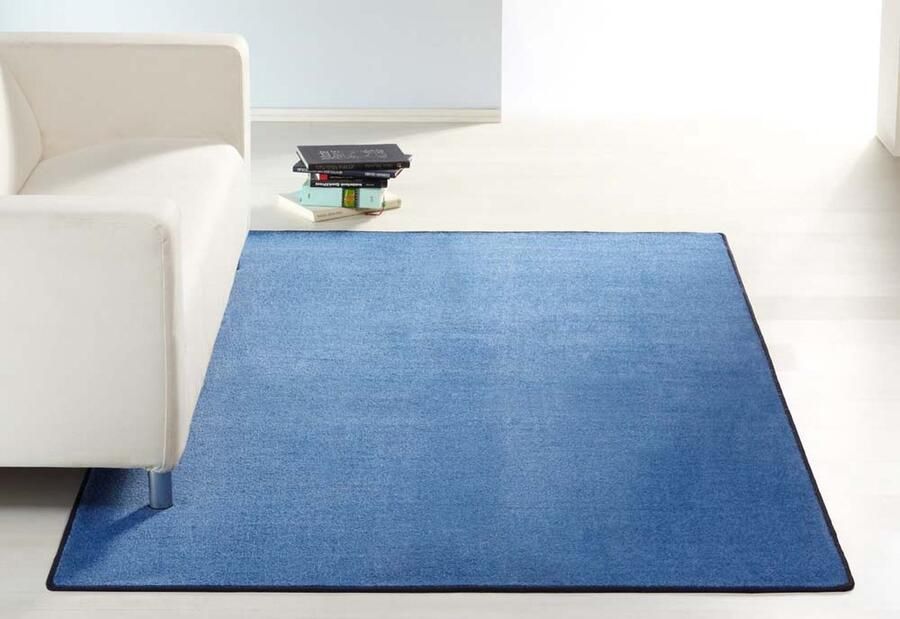 HANSE Home Vloerkleed Shashi Kortpolig effen kleuren loper zacht eetkamer kinderkamer gang - Foto 6