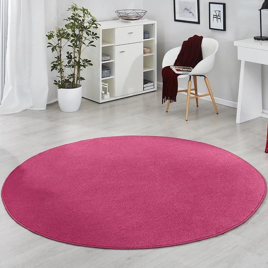 HANSE Home Vloerkleed Fancy Korte pool zacht uni woonkamer slaapkamer eetkamer