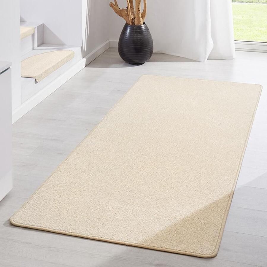 HANSE Home Vloerkleed Fancy Kortpolig loper effen geketteld woonkamer slaapkamer eetkamer - Foto 2