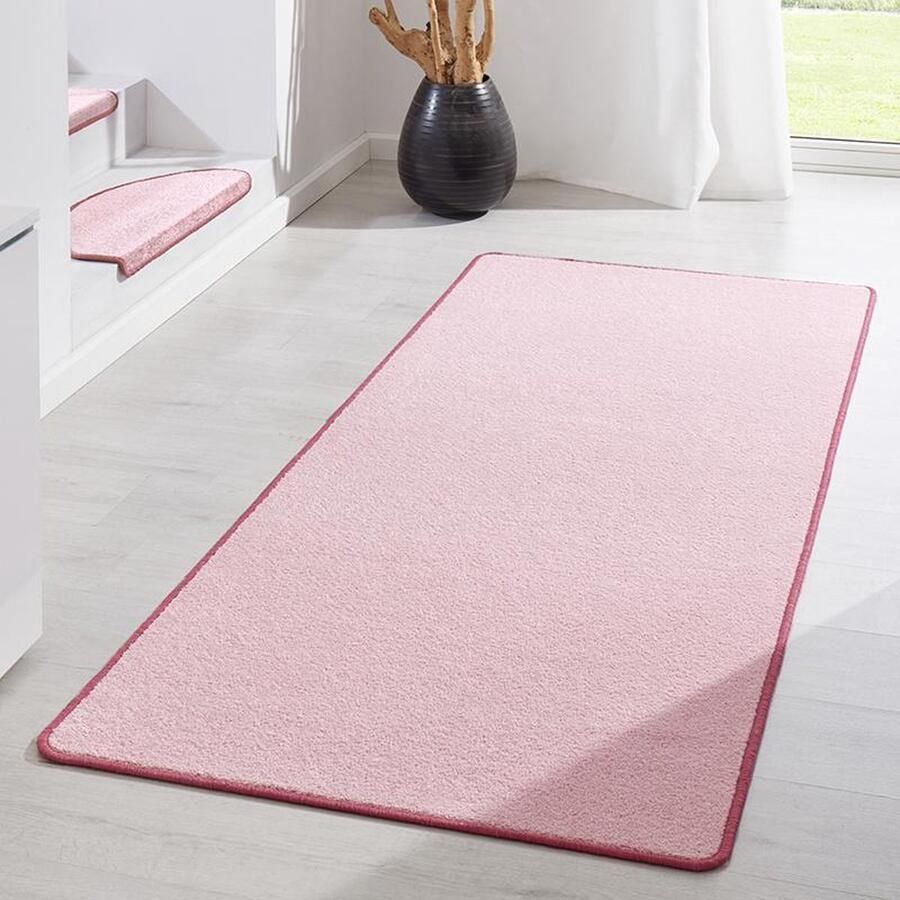 HANSE Home Vloerkleed Fancy Kortpolig loper effen geketteld woonkamer slaapkamer eetkamer - Foto 2