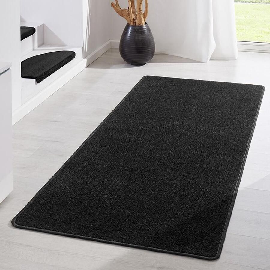 HANSE Home Vloerkleed Fancy Kortpolig loper effen geketteld woonkamer slaapkamer eetkamer - Foto 2