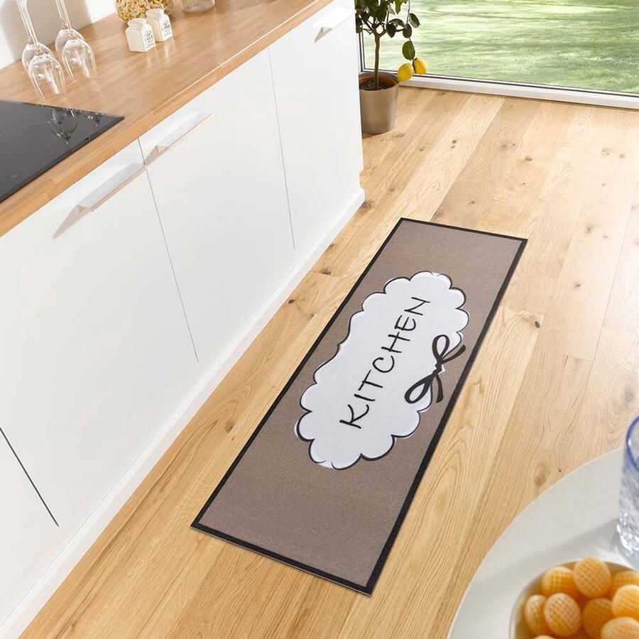 HANSE Home Keukenloper Kitchen Cloud Loper antislip keukenkleed keuken vloerkleed gemakkelijk in onderhoud