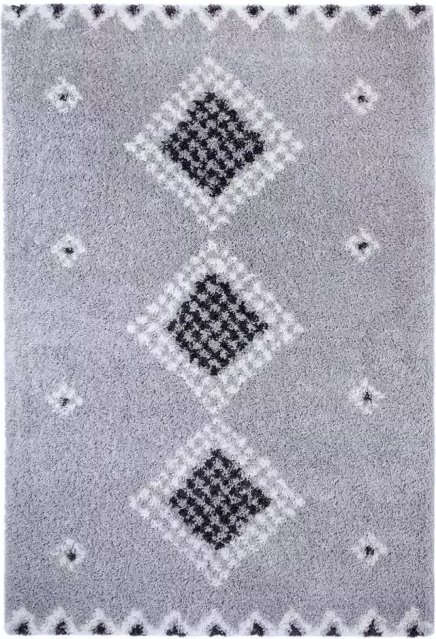 HANSE Home Hoogpolig vloerkleed Cassia Etno-look boho design zacht door microvezel robuust gemakkelijk in onderhoud - Foto 1