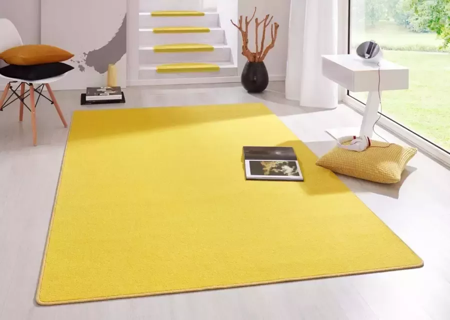 HANSE Home Vloerkleed Fancy Kortpolig loper effen geketteld woonkamer slaapkamer eetkamer - Foto 8