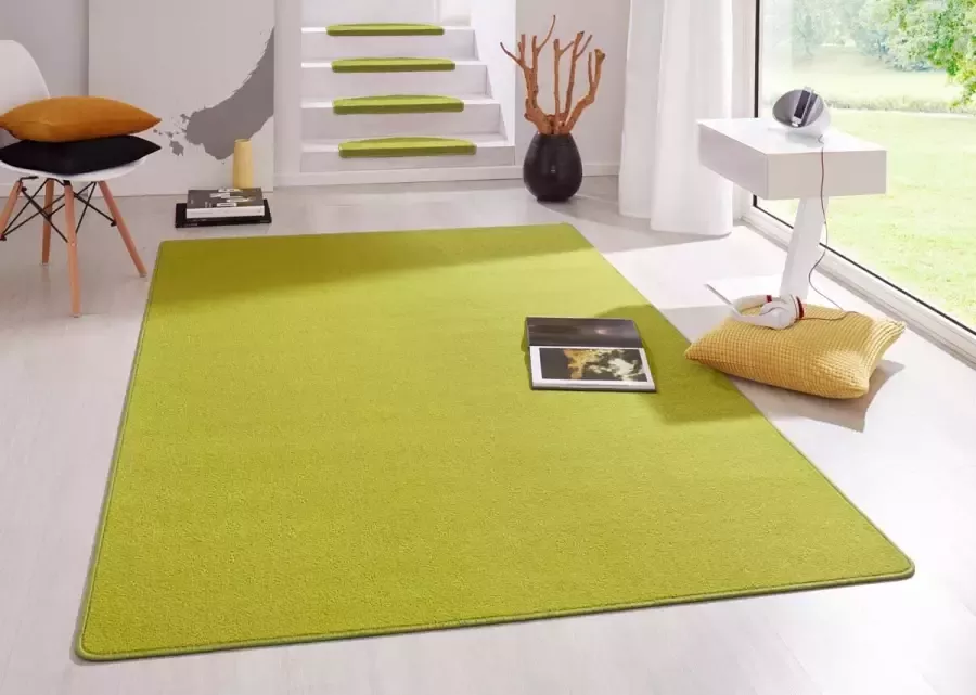 HANSE Home Vloerkleed Fancy Kortpolig loper effen geketteld woonkamer slaapkamer eetkamer - Foto 9