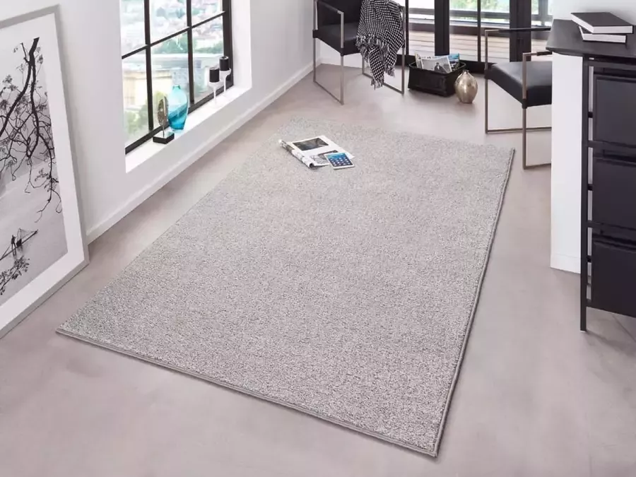 HANSE Home Vloerkleed Pure 100 korte pool Kortpolig effen omgezoomd loper woonkamer kinderkamer gang - Foto 6