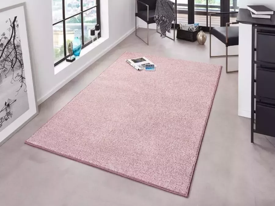 HANSE Home Vloerkleed Pure 100 korte pool Kortpolig effen kleuren loper modern woonkamer kinderkamer gang - Foto 8
