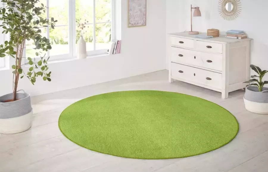 HANSE Home Vloerkleed Shashi Korte pool unikleur vloerkleed zacht eetkamer kinderkamer hal - Foto 2